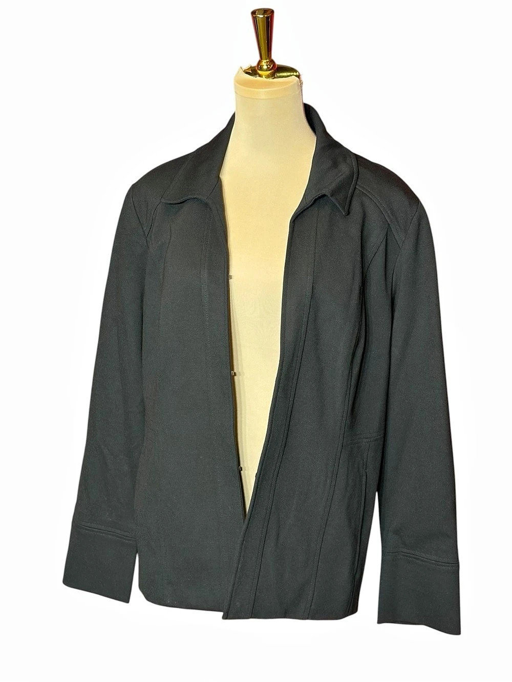 Chico's Women's Black Jacket Size 2